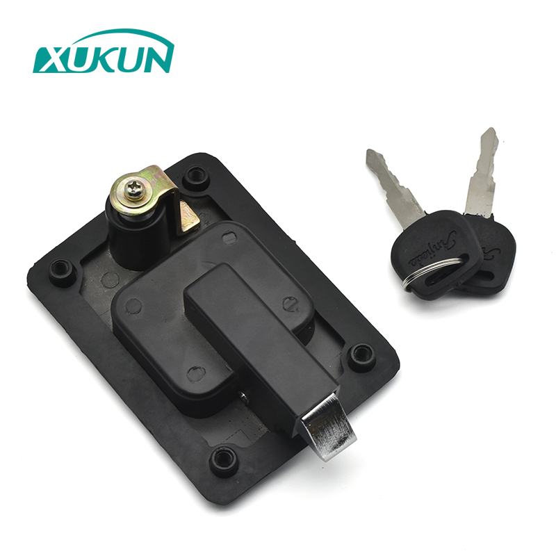 XK117 Car Bus Luggage Storehouse Lock Bus Safety Lock Recessed Door Paddle Lock Latch For ConstructionTruck