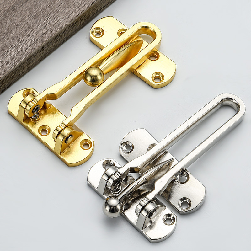 Zinc alloy Hardware Home Hotel Guard Clasp Multifunction Safety Door Lock Padlock Latch Anti-theft Buckle