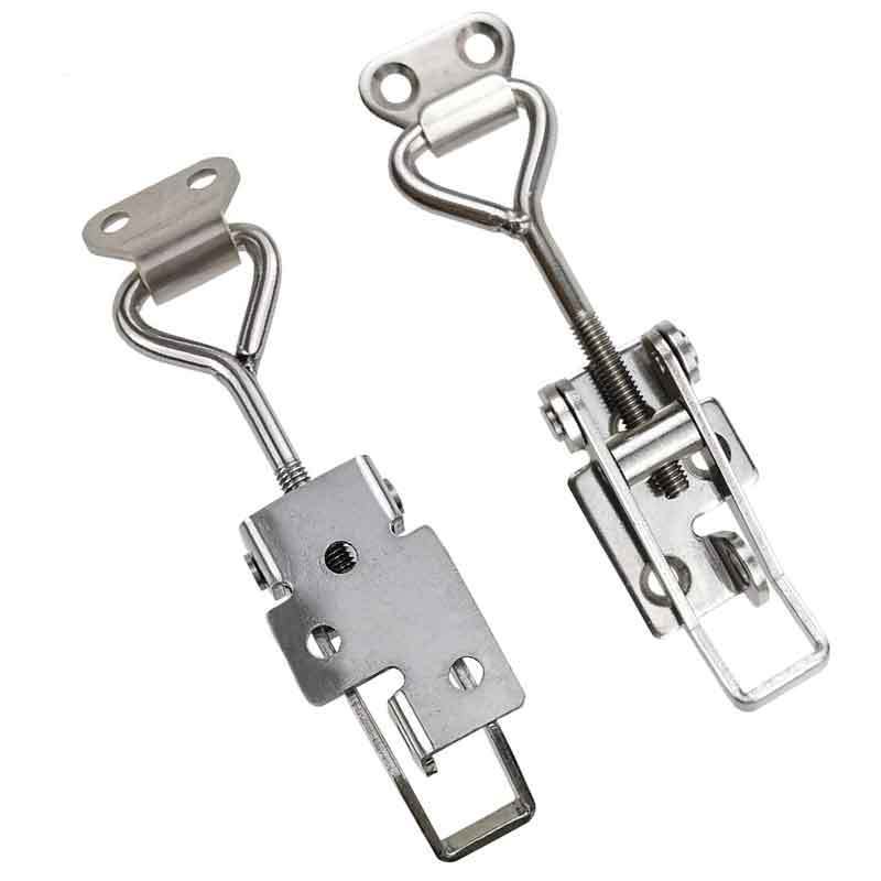 Adjustable Carbon Steel Toggle Spring Latch Electric over Center Cabinet Lock Draw Latch with Gift Box Packing