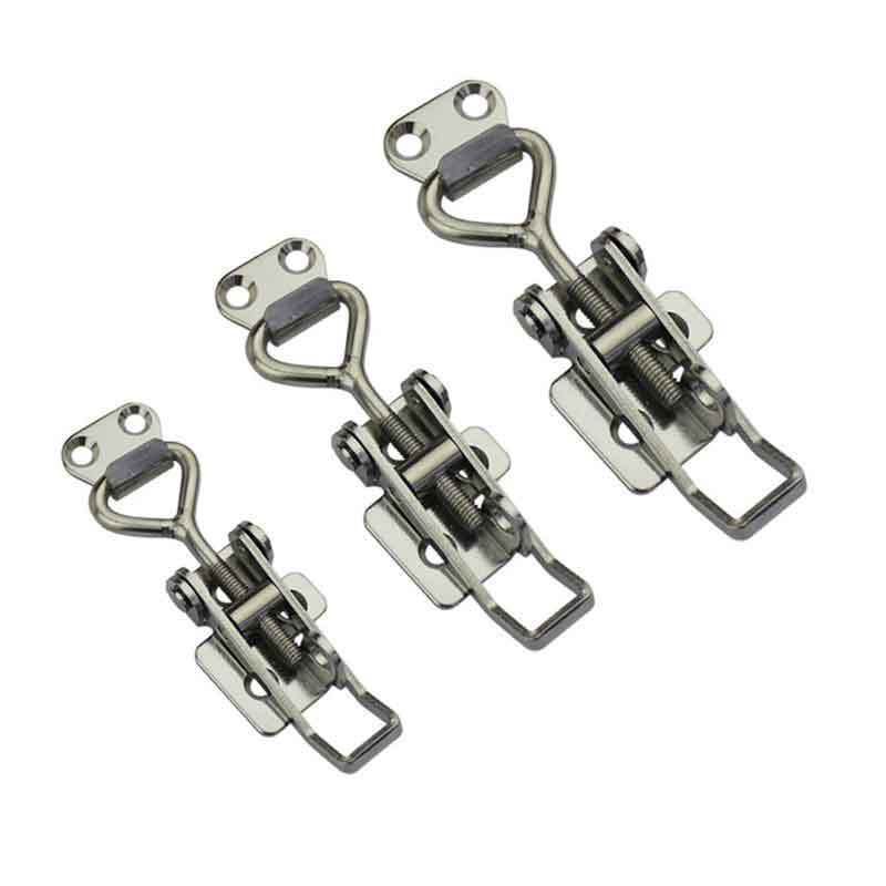 Adjustable Carbon Steel Toggle Spring Latch Electric over Center Cabinet Lock Draw Latch with Gift Box Packing