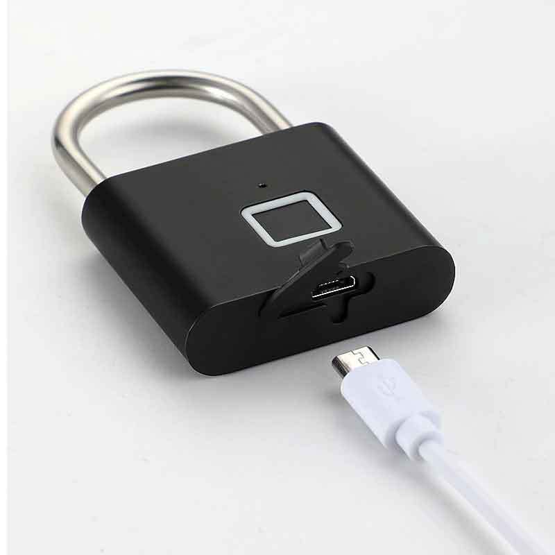 Zinc Alloy Fingerprint Lock Keyless Anti-Theft Smart Lock Intelligent Safety Electronic candado Lock