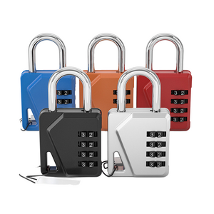 2022 New Arrival Zinc Alloy 4 Digits Combination Lock with Name Tag Stylish Padlocks