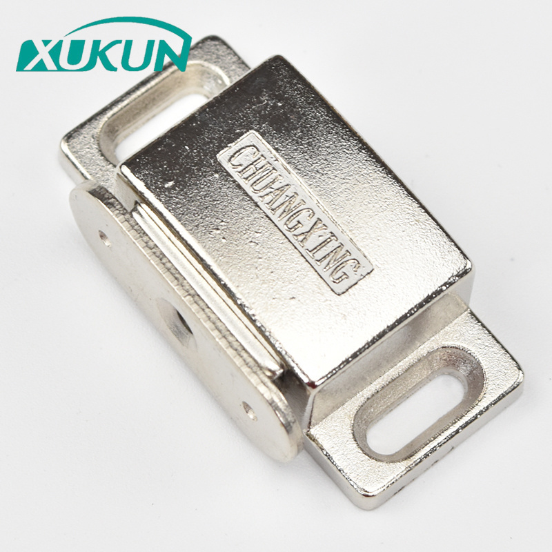 XK805-58 Zinc alloy magnetic door catch magnet kitchen cabinet door magnetic closer