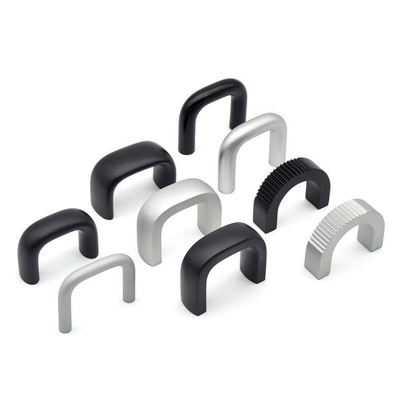 XK622 / XK645 Aluminium furniture cabinet small handles kitchen drawer pulls cupboard mini handles