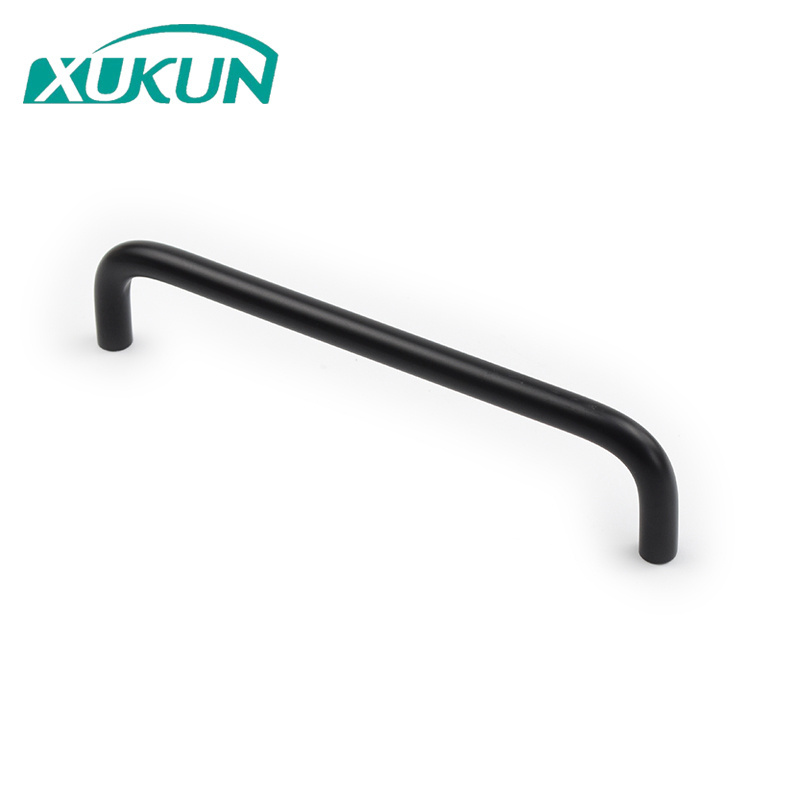 XK645-2-128 Factory Direct Black aluminum handles for machine