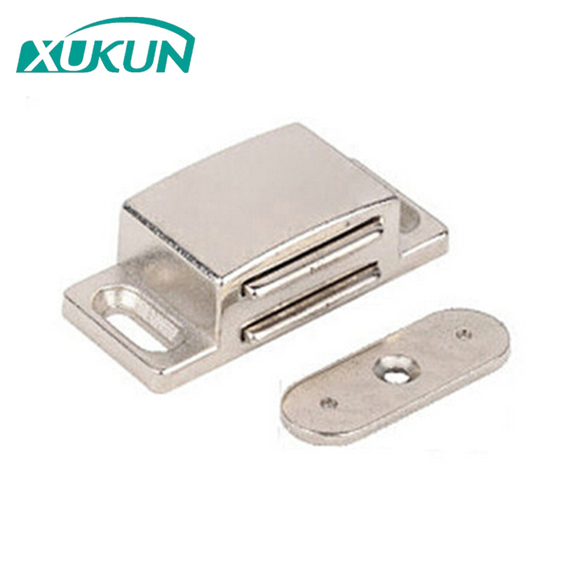 XK805-58 Zinc alloy magnetic door catch magnet kitchen cabinet door magnetic closer