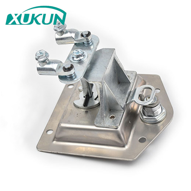 XK126-1 generator set door canopy embedded knob Rotary t handle folding Grip cabinet panel lock latch