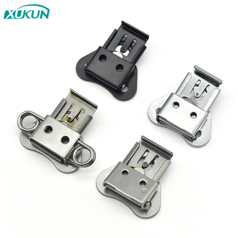 Essential Carbon Steel Toggle Latch and Staples Hasp Lock for Wooden Boxes Secure Storage Hardware for Protection