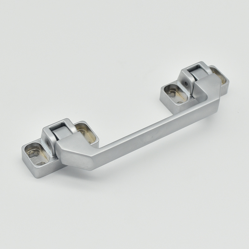 XK604 / XK621 5 inch Center to Center Zinc Alloy Folding Pull Handle 90 Degree Aluminium Folding Pull Handle Hardware