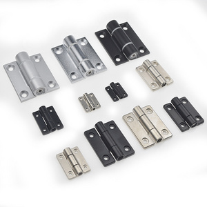 XK525 Plastic black white nylon adjustable torque small cabinet hinges mini hinge for varisized furniture hardware