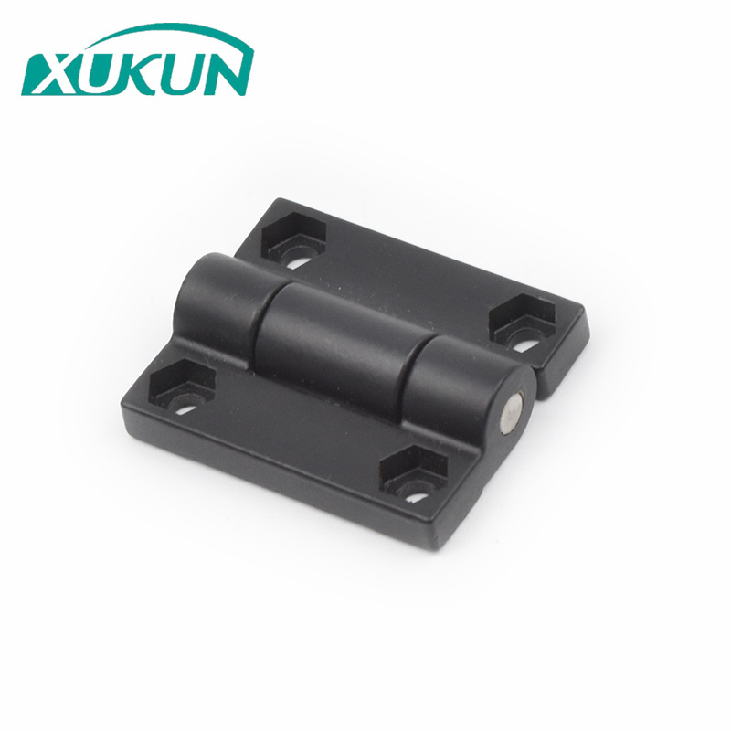 XK525 Plastic black white nylon adjustable torque small cabinet hinges mini hinge for varisized furniture hardware