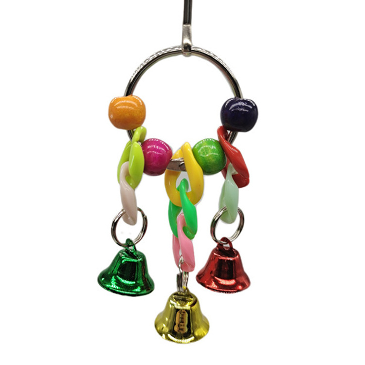 Bird Swing Chewing Toys for Small Parakeets Cockatiels Conures Finches Budgie Macaws Parrots and Love Birds