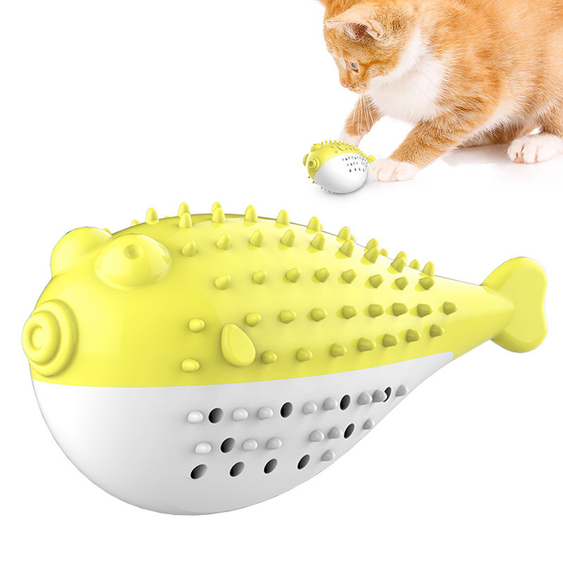 Pets Supplies Cats Toys With Sound Funny Kitten Toothbrush