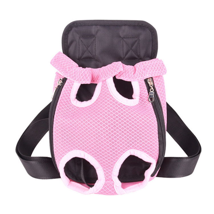 Wholesale Pet Front Carrier Dog Travel Carrier Bag Backpack Legs Out Dog Carrier