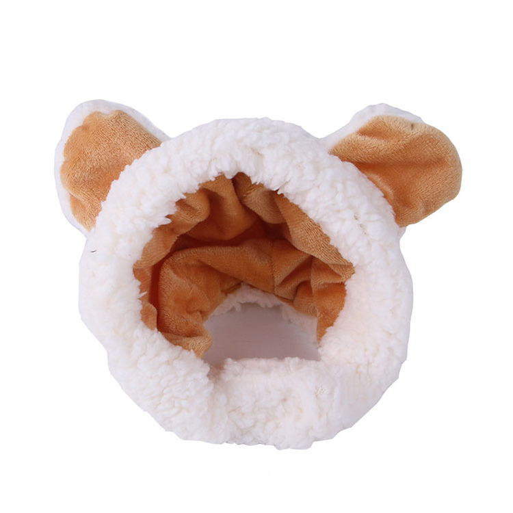 Funny Cat Hat bear ears Cat headgear pet hat dog kitten headdress cute funny bear dog accessories Funny Cat Hat bear ears