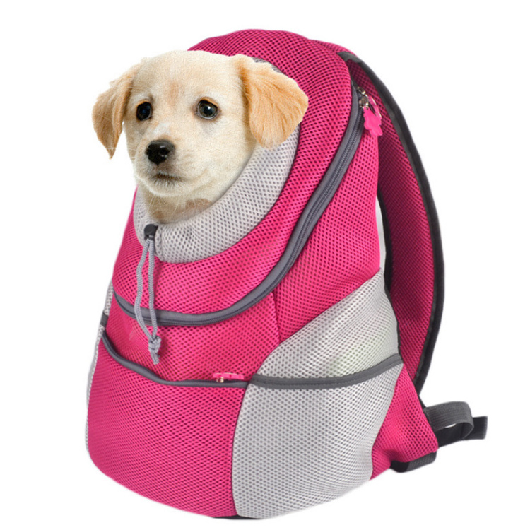 Custom logo portable small animal stylish foldable wholesale outdoor backpack to carry dogs hiking walking