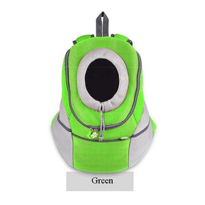 Custom logo portable small animal stylish foldable wholesale outdoor backpack to carry dogs hiking walking