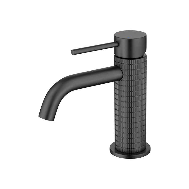 modern graphite bathroom tap contemporary single hole deck mounted single handle knerling basin faucets with ceramic cartridge