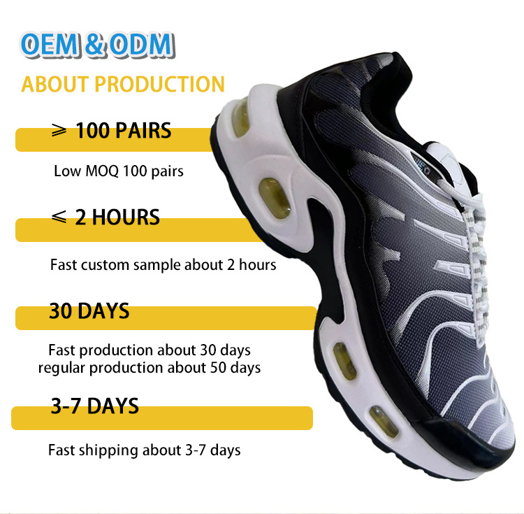 Fashion casual men's and women's sneakers running shoes casual shoes full palm air cushion TN SHOES 1909FH004NAVY/BLUE