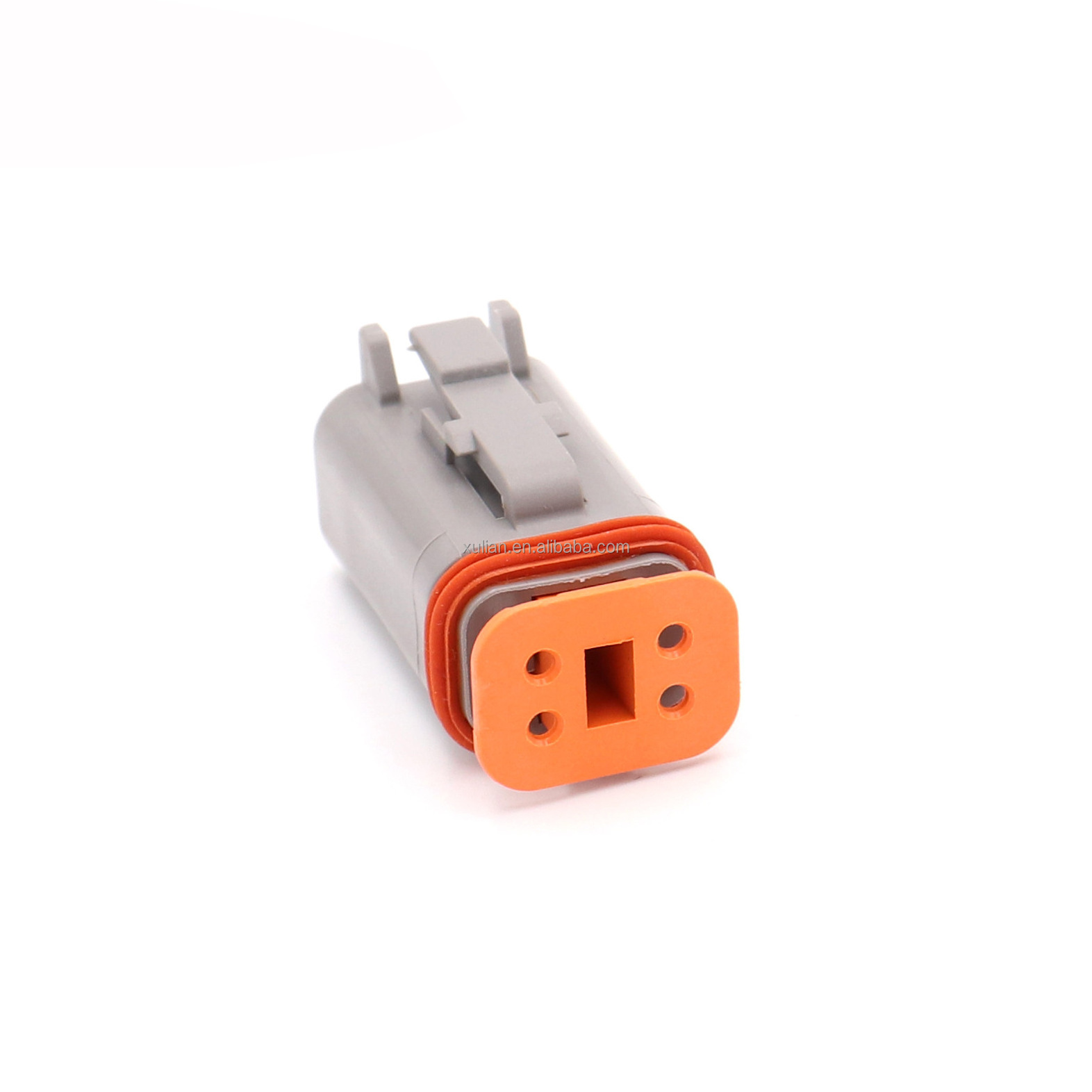 Plug Automotive Connector DT04-4P Deutsch DT Series Waterproof Male Female Gray Pin Jst Connector Sh 14 Pin Cable Female PBT