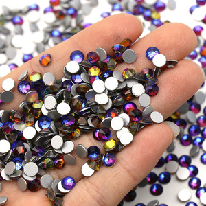 XULIN Preciosa Crystals SS6 SS8 SS10 SS12 SS16 SS20 1440pcs/bag Non Hotfix Glass crystal Rhinestones For Crafts