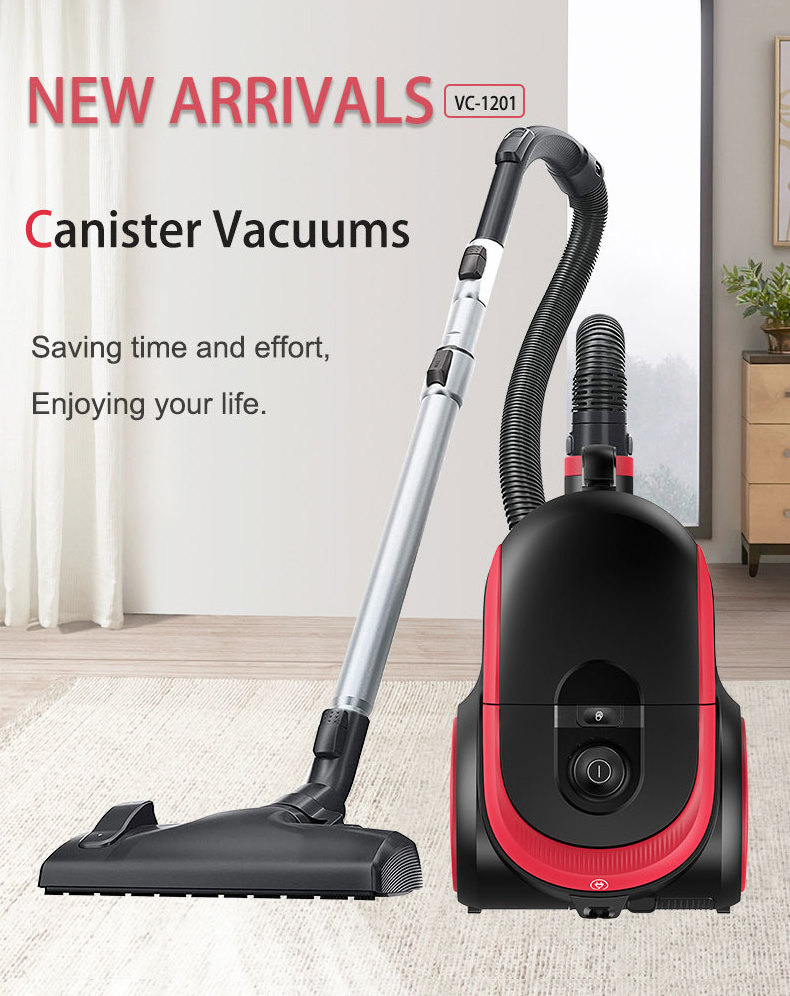 2000W Powerful Bagless Vacuum Cleaner  3L Cyclonic Canister Vaccums with Hepa