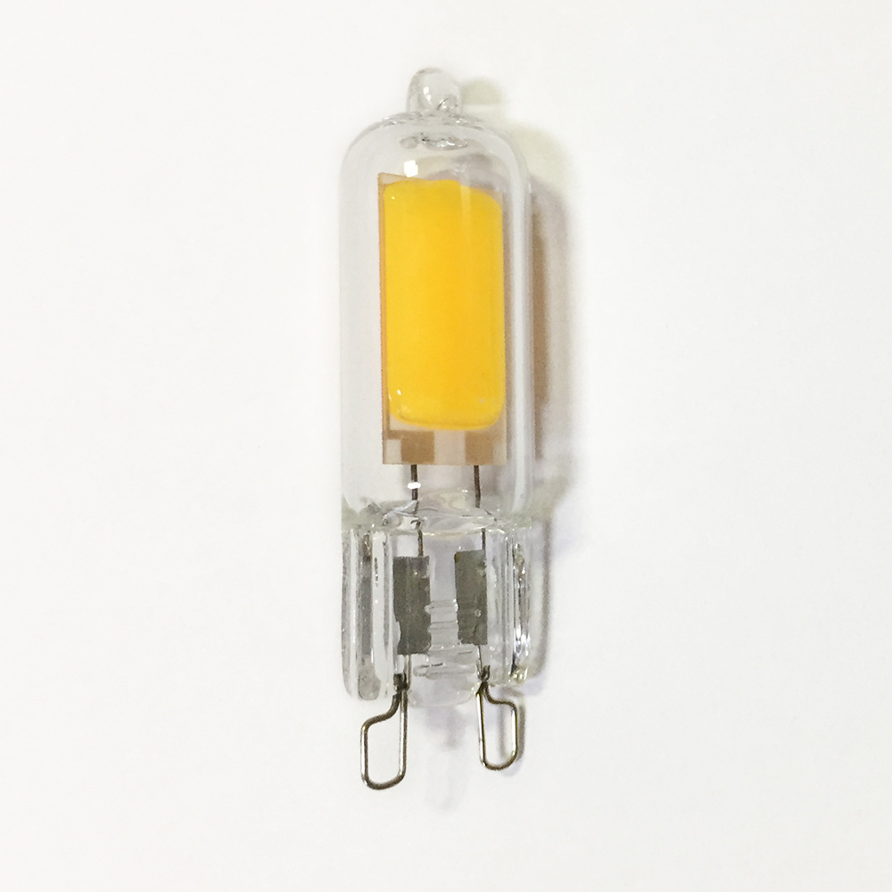 Home Indoor Lighting warm white G9 lamp AC220V 2700k LED COB 2W 3.5W G9 LED Light Bulb 28W Halogen bulb