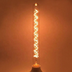 T30 60 Watt Edison clear long tube shape vintage bulb for sale