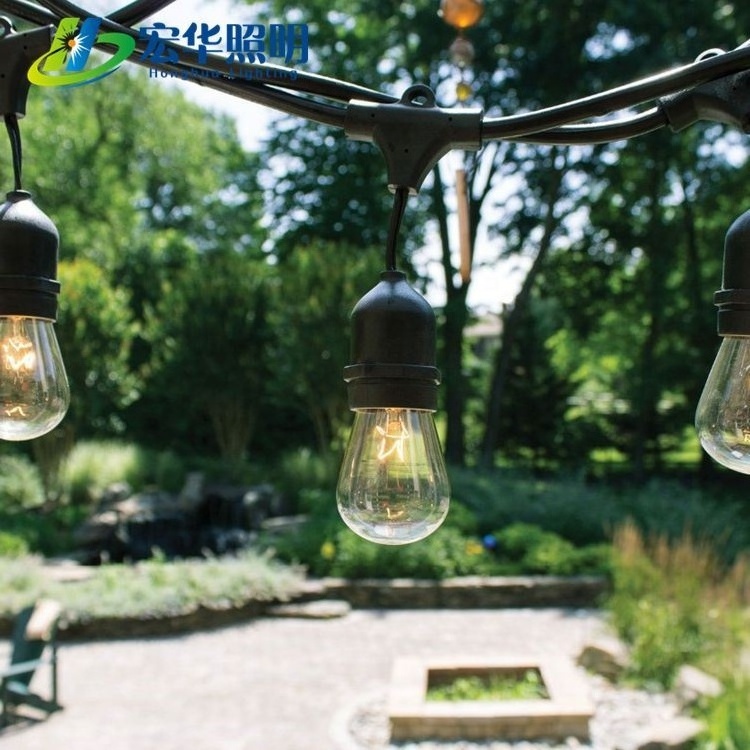 E26 E27 hanging sockets weatherproof patio vintage festoon party string light bulb