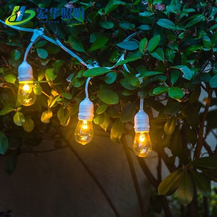 E26 E27 hanging sockets weatherproof patio vintage festoon party string light bulb