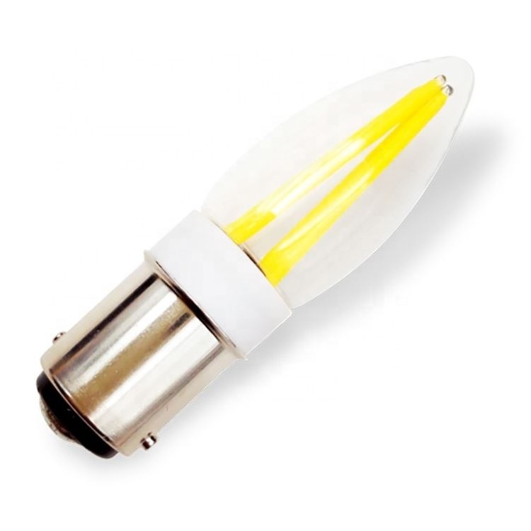 G9 3W B15 clear glass cover high brightness LED small filament bulb lamp