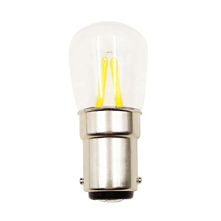 G9 3W B15 clear glass cover high brightness LED small filament bulb lamp