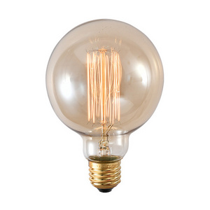 G95 Clear Amber light globe Edison style vintage bulb for home decoration