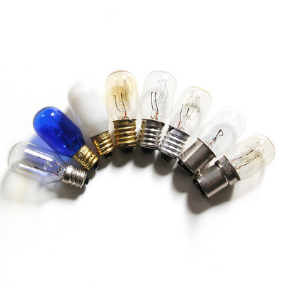 T20 T22 E12 E14 small tungsten Edison style salt incandescent light bulbs fridge