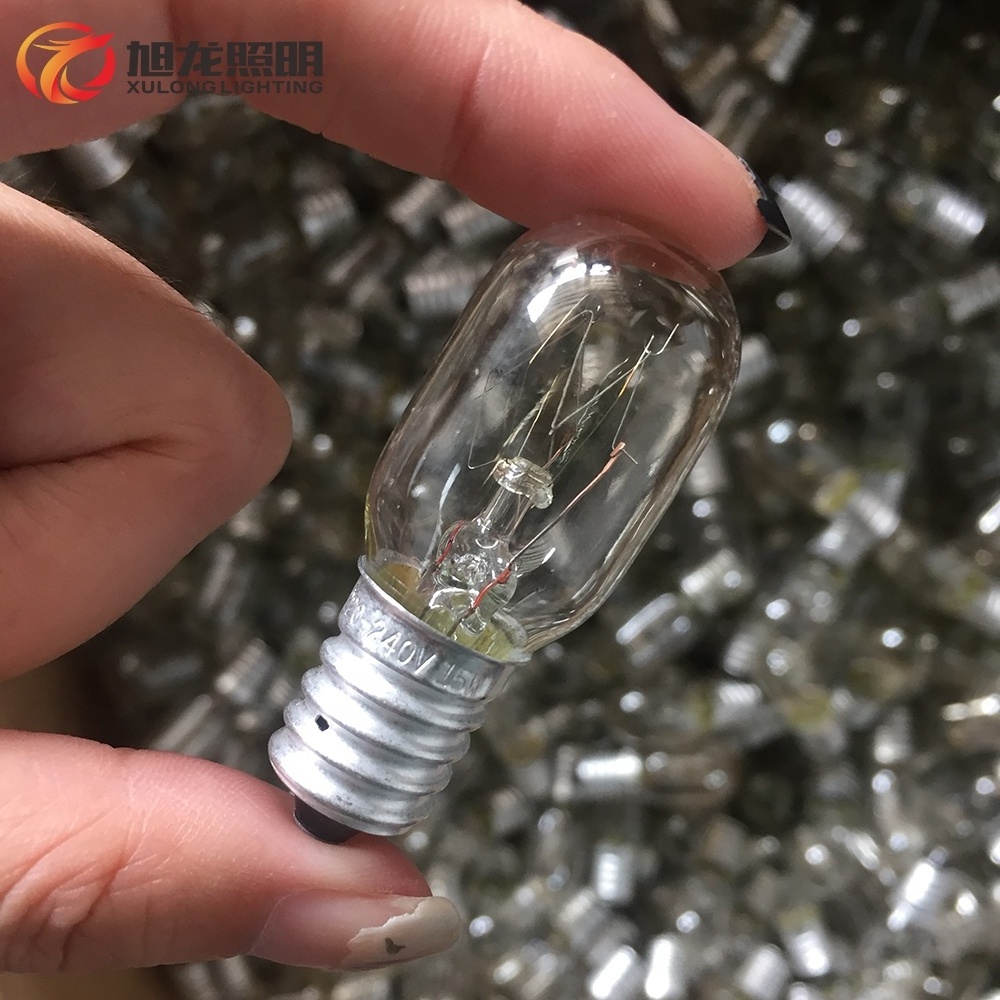 T20 T22 E12 E14 small tungsten Edison style salt incandescent light bulbs fridge