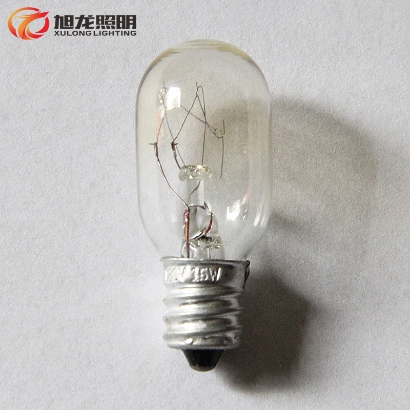 T20 T22 E12 E14 small tungsten Edison style salt incandescent light bulbs fridge