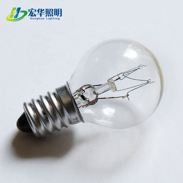 G30 15W clear colorful glass hanging residential incandescent lamp bulb