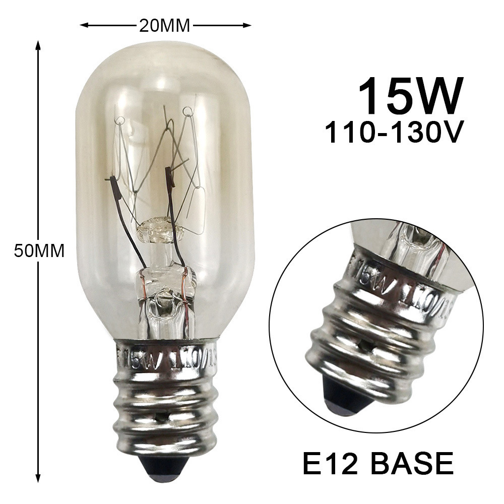 T20 15W mini incandescent vintage warm white light standing lamp oven bulb