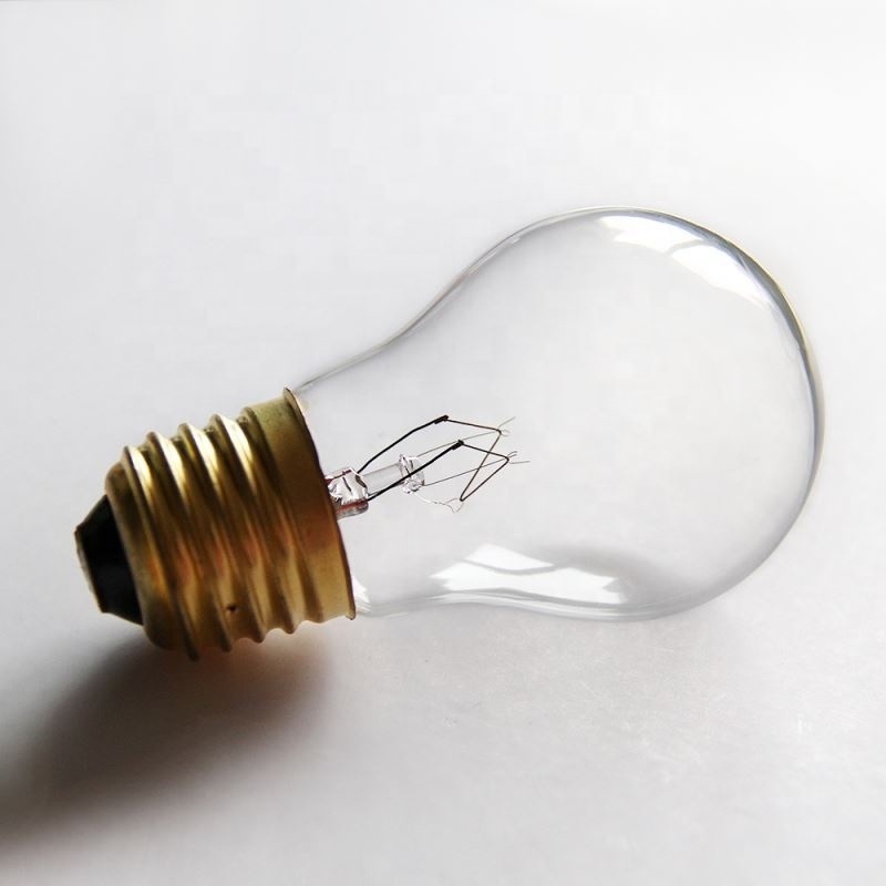 A15 120V 220V 40W High power clear tungsten filament bulb for home