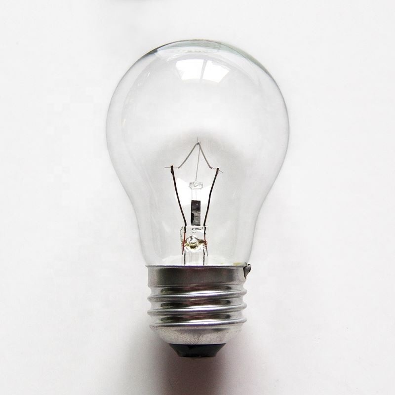 A15 120V 220V 40W High power clear tungsten filament bulb for home