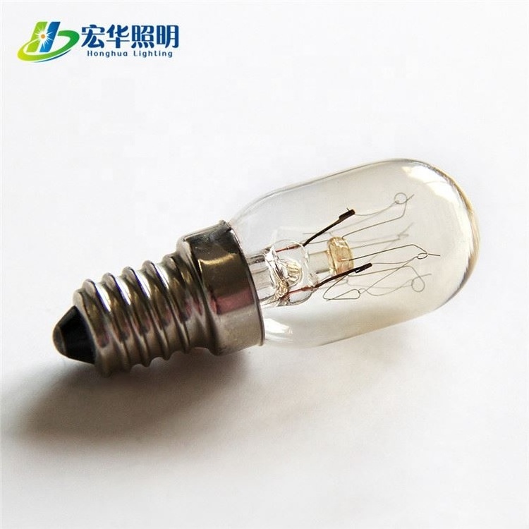 T22 E14 120V 10W light incandescent refrigerator candle lamp bulbs for sale