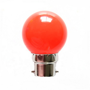 G45 E27 Aluminum plastic material spherical colorful LED lights home decoration bulb