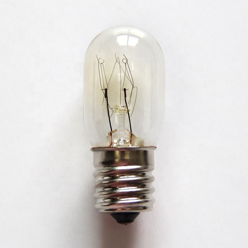 T22 15W E14 Clear color frosted tubular clear glass refrigerator bulb