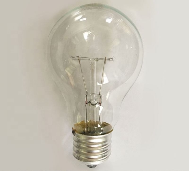 A55 220V 60W E27 Clear vintage edison filament incandescent lamp light bulb