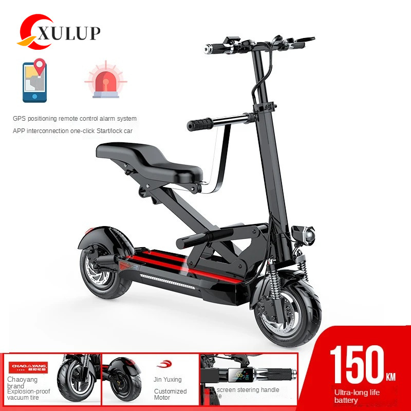 XULUP Q13 500W 1000W escooter golf cart scooters for adults scooter cargo bike electrical motor Two person in person car