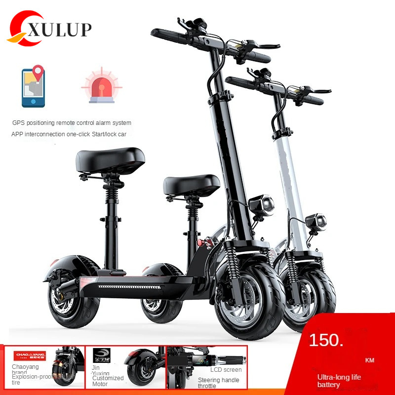 XULUP Q8 Electric Scooter folded electric scooter adults motor bike adult e mobility skateboard city bicicleta electrica e-bike