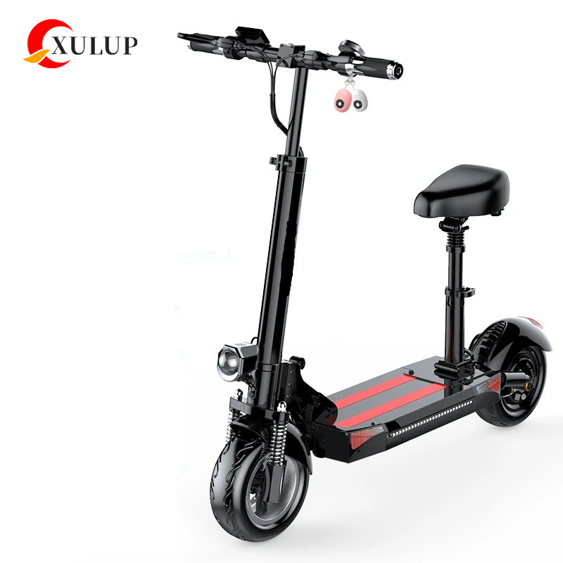 XULUP Q19 Fast Fat Tire Off Road Big Wheel Folding Electric Scooter 500w 10ah Factory OEM Roller Electrique Foldable Electrico