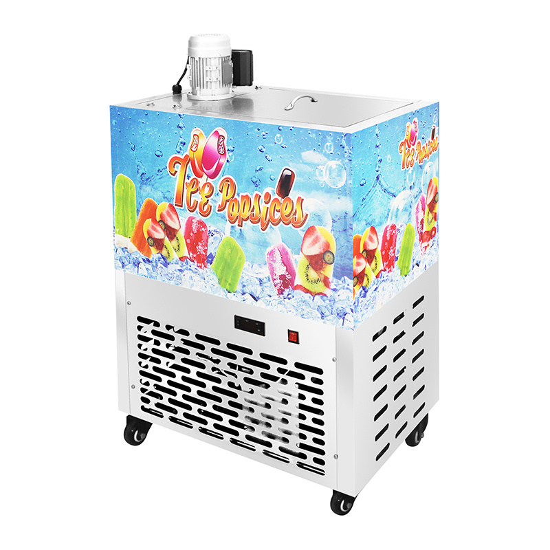 Commercial Ice Popsicle Making Machine /Stick Pop Maker Price/ Stick Ice Cream Machine for Ice Lolly Making