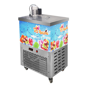 Commercial Ice Popsicle Making Machine /Stick Pop Maker Price/ Stick Ice Cream Machine for Ice Lolly Making