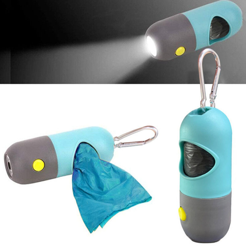 Portable Pet Waste Bag Dispenser Carrier Case For Dog Poop Bags Dispenser Trash Sack Case Carrier Outdoor Garbage Box